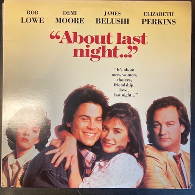 About Last Night... LaserDisc