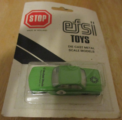 BMW 2000 CS Coupe 2D Green 1966 Efsi Stop 407 Holland 1:66