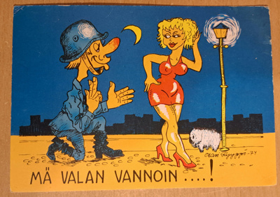 Olavi Ryyppö -74: sotilashuumoria, iltaloma, kulkematon