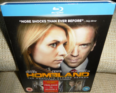 Homeland 2. kausi [3x Blu-ray] (ei tekstitystä suomeksi)