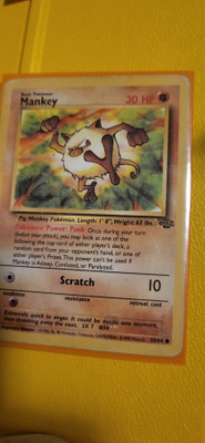 Mankey 55/64 - Jungle set card