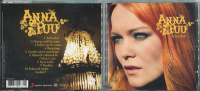 ANNA PUU . CD-LEVY . ANTAUDUN