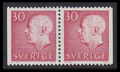 Ruotsi 551DD ** Gustaf VI 30 öre (1966)