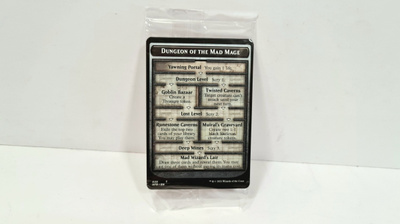 MTG - 3kpl uusia Oversized Dungeon korttia