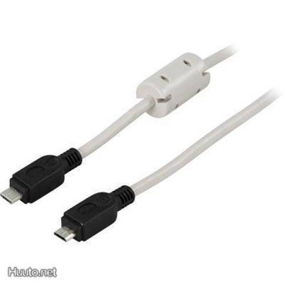 Deltaco USB 2.0 OTG-kaapeli Micro A u - Micro B u, 2m *UUSI*