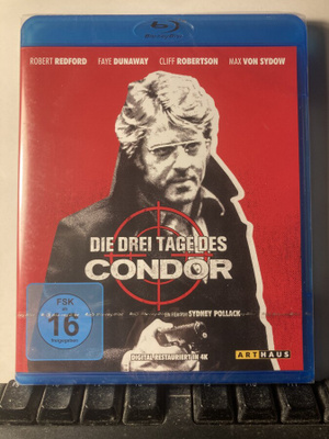 3 DAYS OF THE CONDOR, BluRay, Pollack, Redford, muoveissa