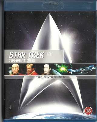 UUSI Star Trek VII: Generations (1994) (Blu-ray)