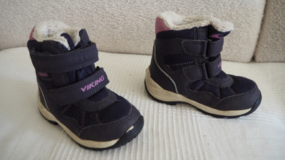 VIKING GORE-TEX talvik., koko 22, tumma lila, SIISTIT