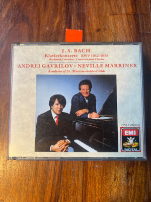 J. S. Bach - Klavierkonzerte 2 x cd