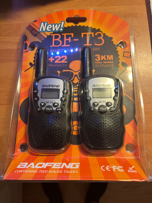 Baofeng BF-T3 radiopuhelimet