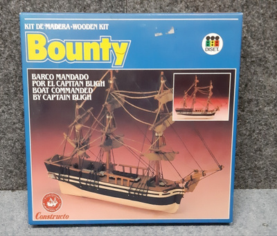 Bounty laivan Vintage pienoismalli