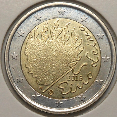Suomi. 2€ 2016 "Leino".