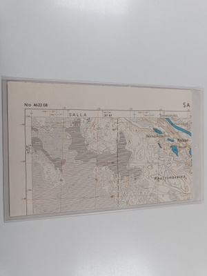 Topografinen kartta 1:20 000, N:o 4622 08 : Saija