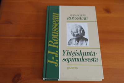Jean-Jacques Rousseau:Yhteiskuntasopimuksesta.Sid.Hyvä.