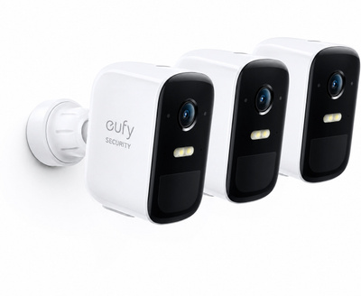 3x EufyCam 2C langaton turvakamera WiFi valvontakamera