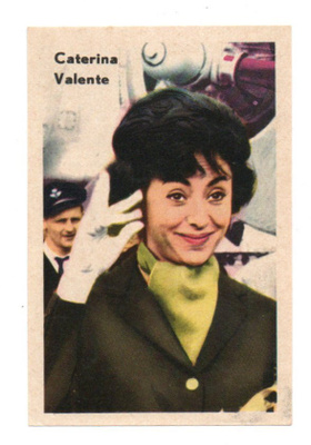 Purkkakuva Hellas Filmitähti-sarja n:o 28 CATERINA VALENTE