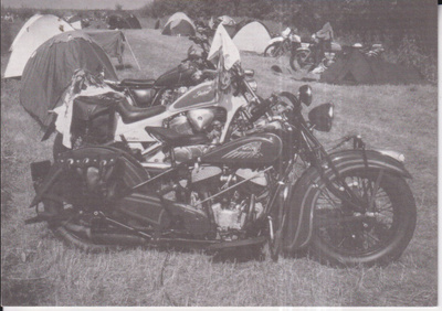 Moottoripyörä , Indian Big Shief, 1200 cc, 1939, e84
