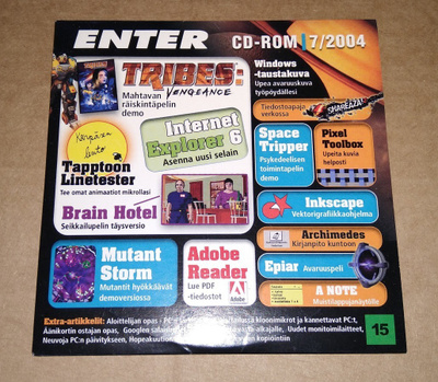 ENTER CD ROM 7 2004 ENTER CD LEVY