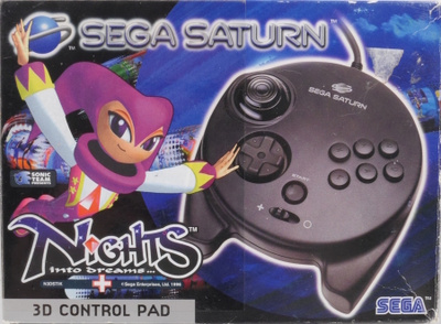 Nights Into Dreams + 3D Control Pad