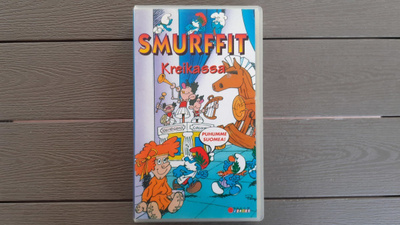 VHS: Smurffit Kreikassa / Trojan Smurfs (1989/1994)