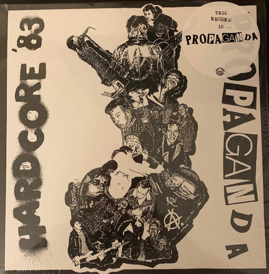Propaganda - Hardcore '83 LP USA 2022 KELTAINEN
