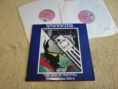 HAWKWIND - The Text Of Festival LP