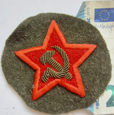 VANHA CCCP Hihamerkki Politrukin Tähti 1930-l