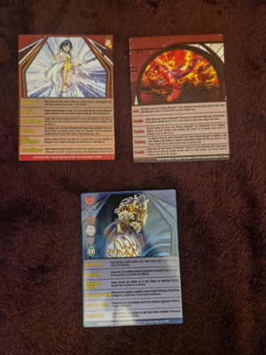 Bakugan kortteja