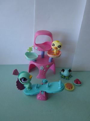 Littlest Pet Shop leikkisetti, figuurit + tarvikkeet