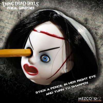 LIVING DEAD DOLLS PENCIL SHARPENER	(12 588)	n.7cm, pitkä mus