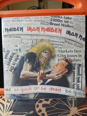 Iron maiden be quick or be dead "7