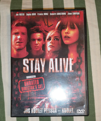 "STAY ALIVE" (SF DVD! "UNRATED DIRECTORS CUT"! !)