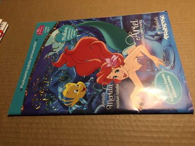 DISNEY PRINSESSA LEHTI 2/2020 +tarrat+ juliste HYVÄ