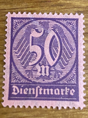 SAKSA REICH 1922 VIRKAMIESMERKKI**