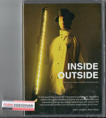 inside outside (53 325) UUSI -ulk- DVD graffitti, art vanda