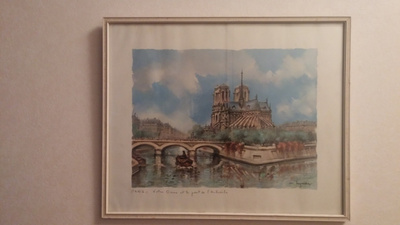 Taulu Pariisi Notre dame.