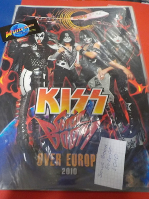 KISS SONIC BOOM OVER EUROPE 2010 KIERTUEKIRJA