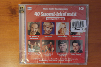 40 Suomi-iskelmää 2CD.Uusi!
