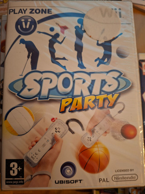 WII Sports Party, avaamaton NIB