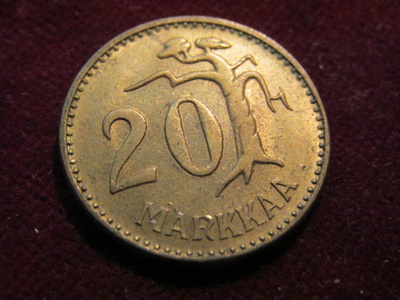 20 markkaa 1960