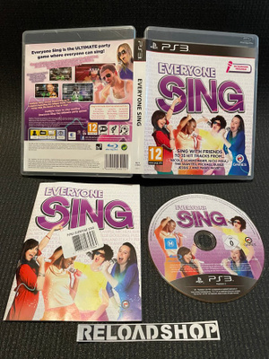 Everyone Sing PS3 - CiB