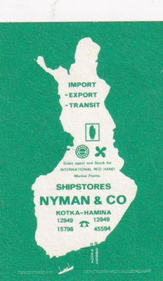Kotka - Hamina, Nyman & Co     7/14