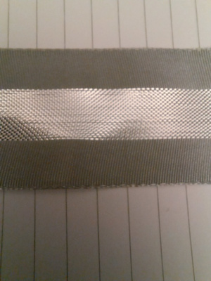 300cm harmaa koristenauha