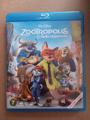 Zootropolis Suomi Blu-ray