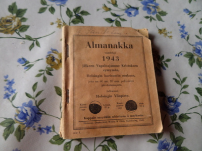 huuda syntymavuotesi almanakka 1943