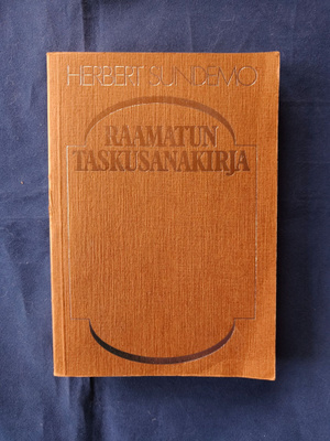 Sundemo, Herbert : Raamatun taskusanakirja