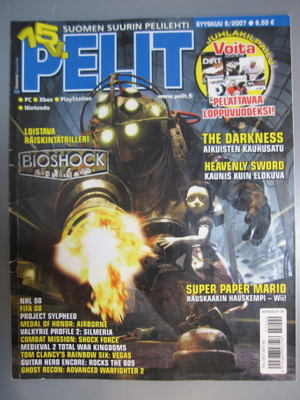 Pelit nro 9/2007 (sis. Futismanageripelit kautta aikain)