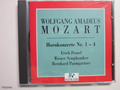 Mozart : Puhallinkonsertot no 1 - 4 - CD