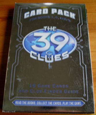 CARD PACK for The 39 CLUES books 1, 2 &3   (Avaamaton)