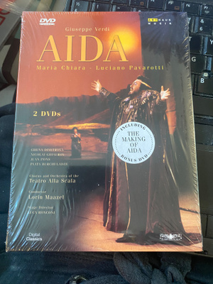 Verdi: Aida - Maazel, Chiara, Pavarotti UUSI!